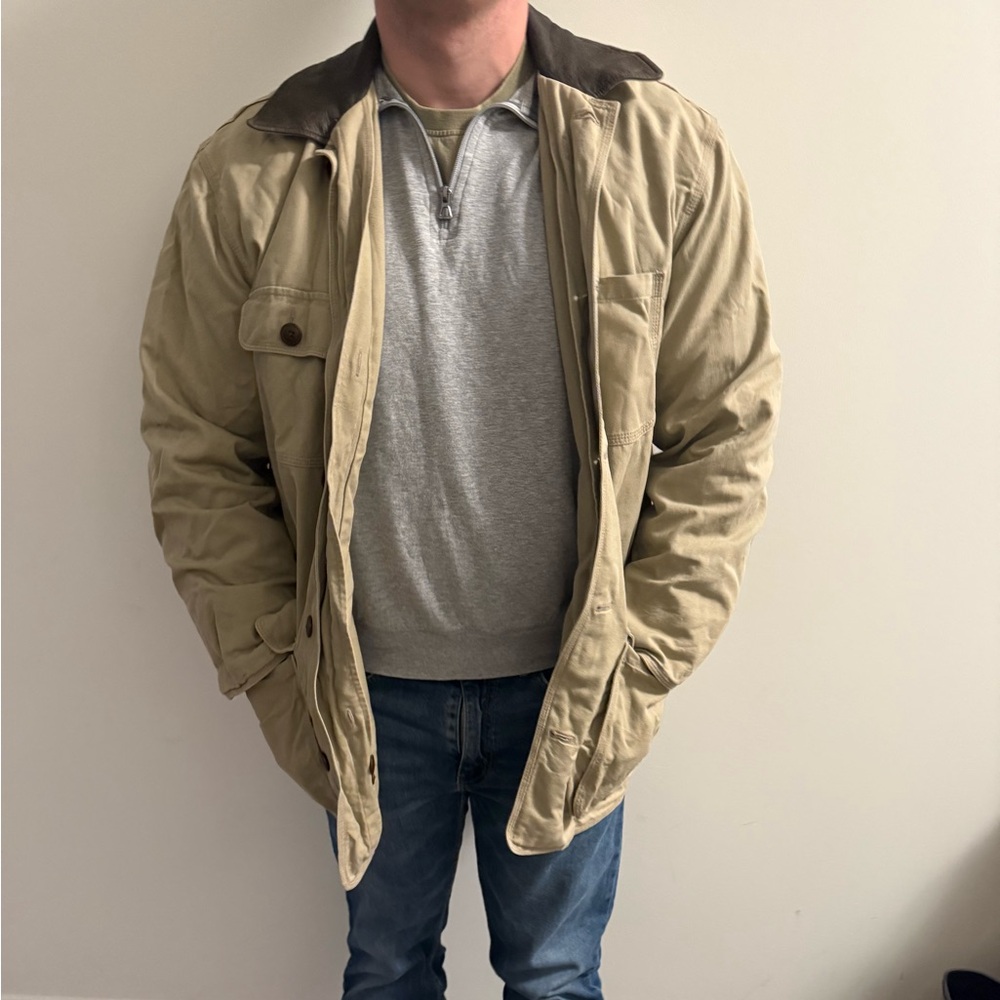Vintage J. Crew Barn Jacket with fleece lining